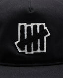 UNDEFEATED SU26 ICON MESH SNAPBACK - BLACK