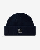 UNDEFEATED ICON PATCH DOUBLE CUFF BEANIE DARK NAVY