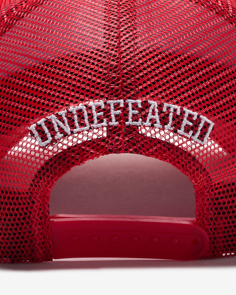 UNDEFEATED ICON TRUCKER - RED/BLUE