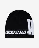 UNDEFEATED SP26 JACQUARD TOQUE BEANIE - BLACK