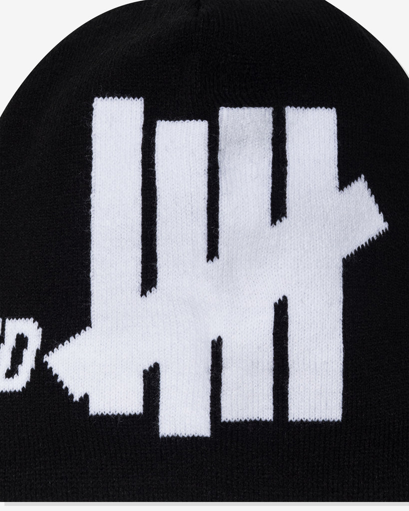 UNDEFEATED SP26 JACQUARD TOQUE BEANIE - BLACK