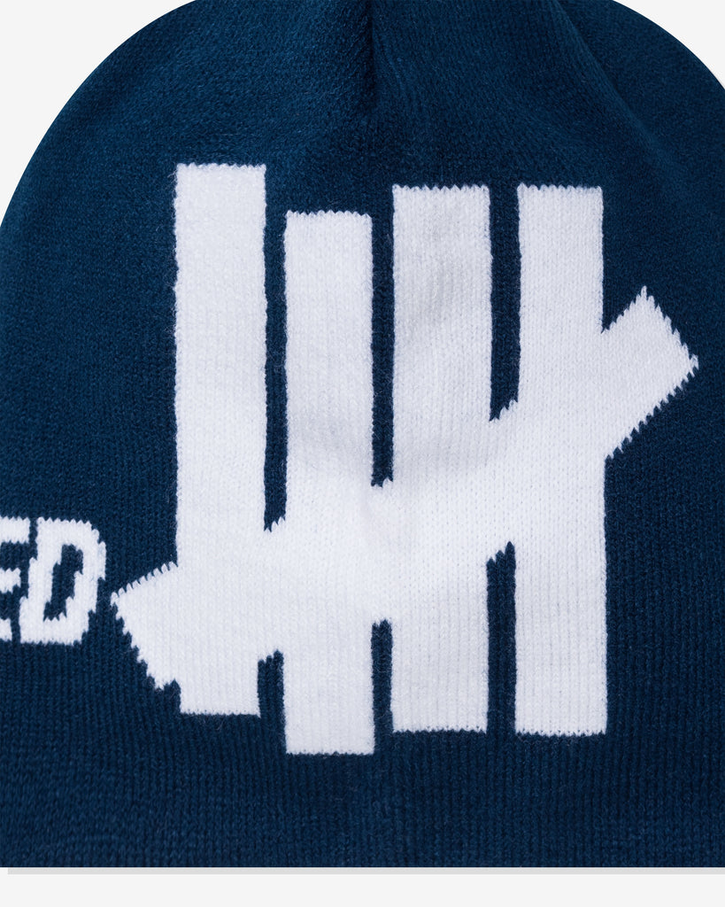 UNDEFEATED SP26 JACQUARD TOQUE BEANIE - NAVY