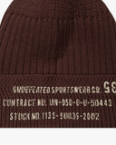 FA26 UNDEFEATED MILITARY CUFF BEANIE - BROWN