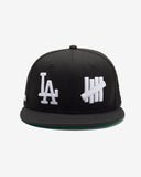 UNDEFEATED X NE X DODGERS LOGOS FITTED - BLACK