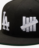 UNDEFEATED X NE X DODGERS LOGOS FITTED - BLACK