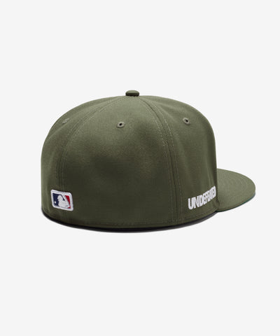 UNDEFEATED X NE X DODGERS LOGOS FITTED - OLIVE