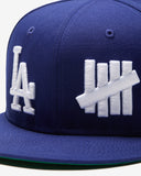 UNDEFEATED X NE X DODGERS LOGOS FITTED - ROYAL