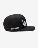 UNDEFEATED X NE X DODGERS LOGOS SNAPBACK - BLACK