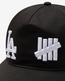 UNDEFEATED X NE X DODGERS LOGOS SNAPBACK - BLACK
