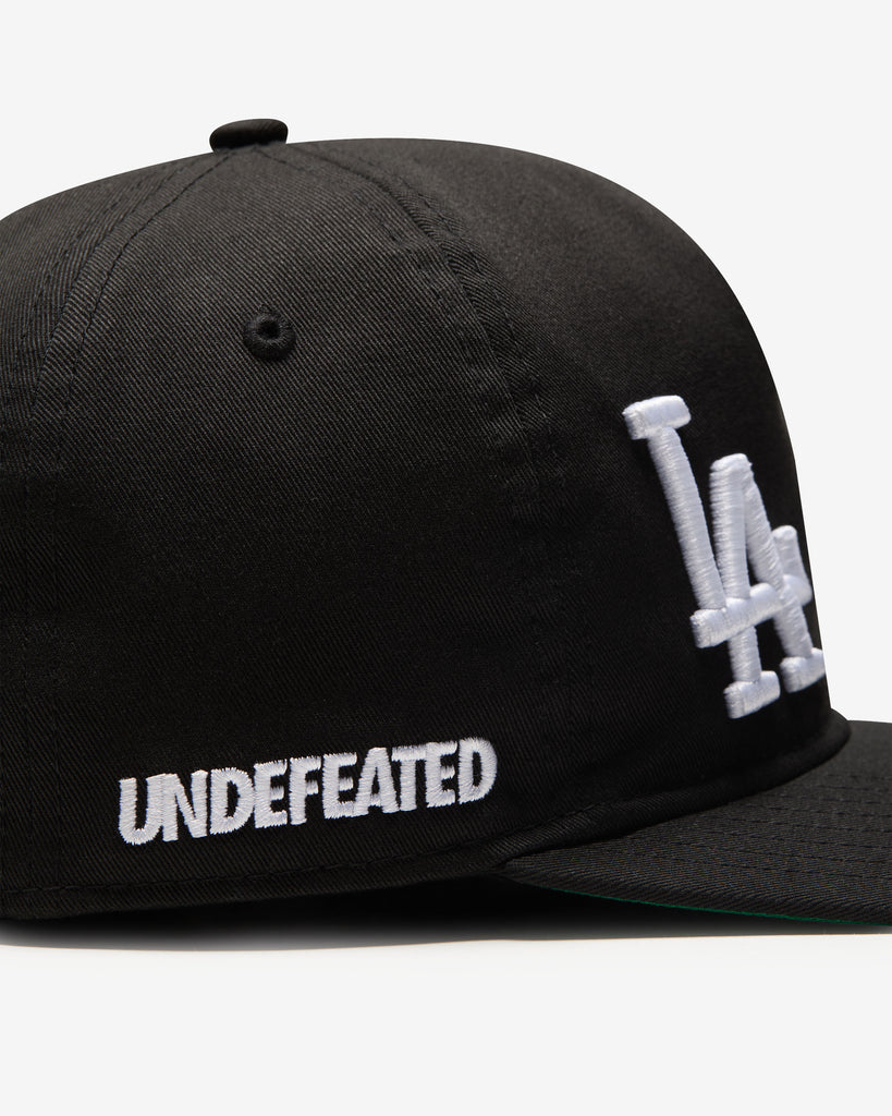 UNDEFEATED X NE X DODGERS LOGOS SNAPBACK - BLACK