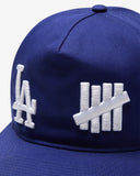 UNDEFEATED X NE X DODGERS LOGOS SNAPBACK - ROYAL