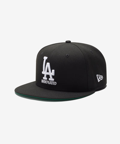 UNDEFEATED X NE X DODGERS STACKED LOGO FITTED - BLACK