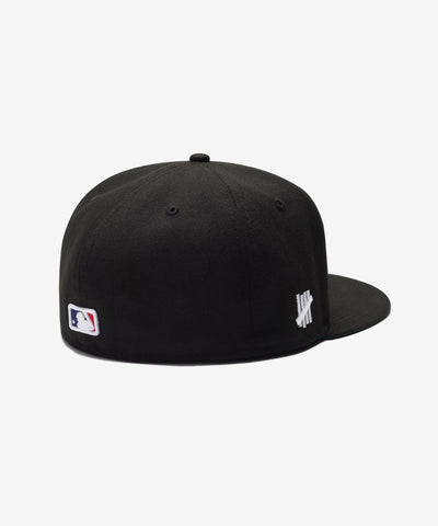 UNDEFEATED X NE X DODGERS STACKED LOGO FITTED - BLACK