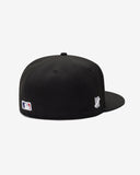 UNDEFEATED X NE X DODGERS STACKED LOGO FITTED - BLACK