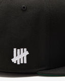 UNDEFEATED X NE X DODGERS STACKED LOGO FITTED - BLACK