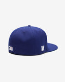 UNDEFEATED X NE X DODGERS STACKED LOGO FITTED - ROYAL