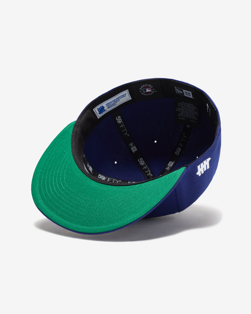 UNDEFEATED X NE X DODGERS STACKED LOGO FITTED - ROYAL