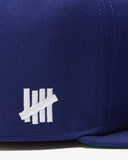 UNDEFEATED X NE X DODGERS STACKED LOGO FITTED - ROYAL