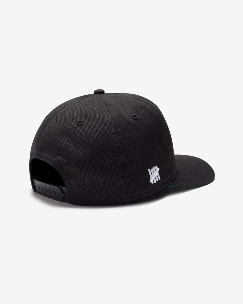 UNDEFEATED X NE X DODGERS STACKED LOGO SNAPBACK - BLACK