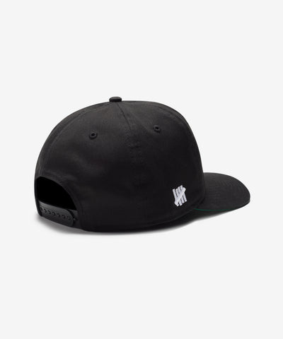 UNDEFEATED X NE X DODGERS STACKED LOGO SNAPBACK - BLACK