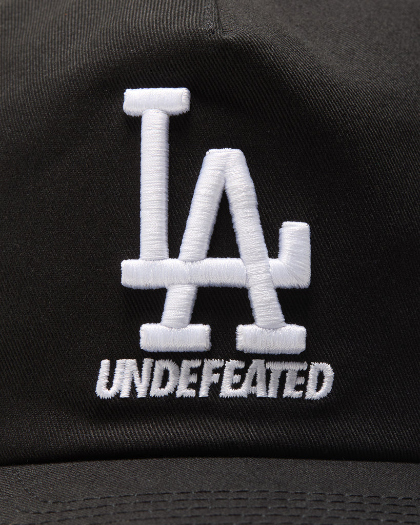 UNDEFEATED X NE X DODGERS STACKED LOGO SNAPBACK - BLACK