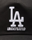 UNDEFEATED X NE X DODGERS STACKED LOGO SNAPBACK - BLACK