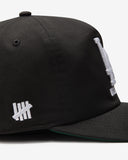UNDEFEATED X NE X DODGERS STACKED LOGO SNAPBACK - BLACK