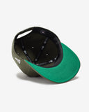 UNDEFEATED X NE X DODGERS STACKED LOGO SNAPBACK - OLIVE
