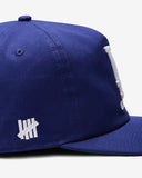 UNDEFEATED X NE X DODGERS STACKED LOGO SNAPBACK - ROYAL