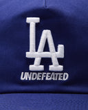 UNDEFEATED X NE X DODGERS STACKED LOGO SNAPBACK - ROYAL