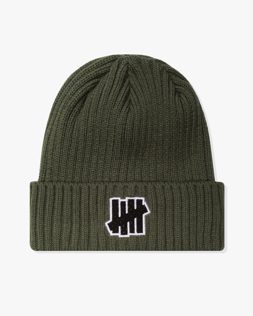 UNDEFEATED SP26 X NE ICON BEANIE - OLIVE