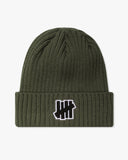 UNDEFEATED SP26 X NE ICON BEANIE - OLIVE