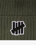 UNDEFEATED SP26 X NE ICON BEANIE - OLIVE