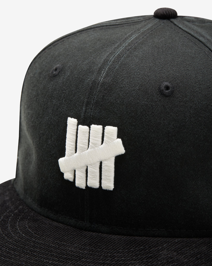 FA26 UNDEFEATED X NE ICON CORD FITTED - BLACK