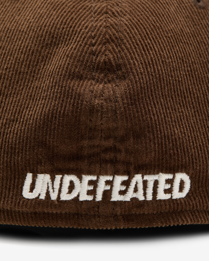 FA26 UNDEFEATED X NE ICON CORD FITTED - BROWN