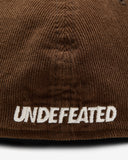 FA26 UNDEFEATED X NE ICON CORD FITTED - BROWN