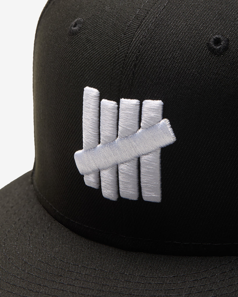 UNDEFEATED X NE ICON FITTED BLACK