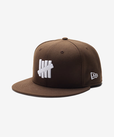 UNDEFEATED X NE ICON FITTED BROWN