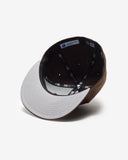 UNDEFEATED X NE ICON FITTED BROWN