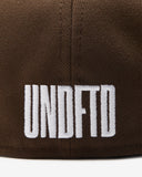 UNDEFEATED X NE ICON FITTED BROWN