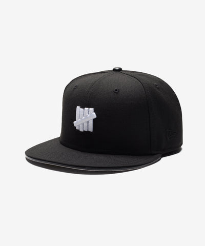 UNDEFEATED X NE WOOL ICON FITTED - BLACK