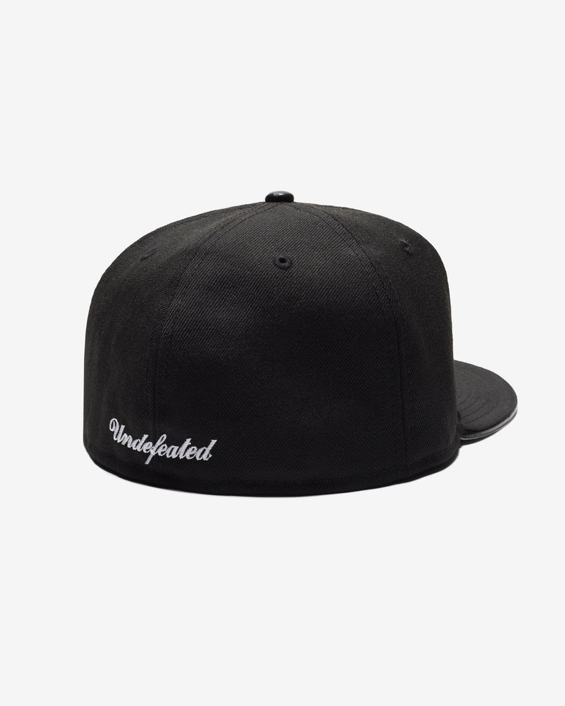 UNDEFEATED X NE WOOL ICON FITTED - BLACK