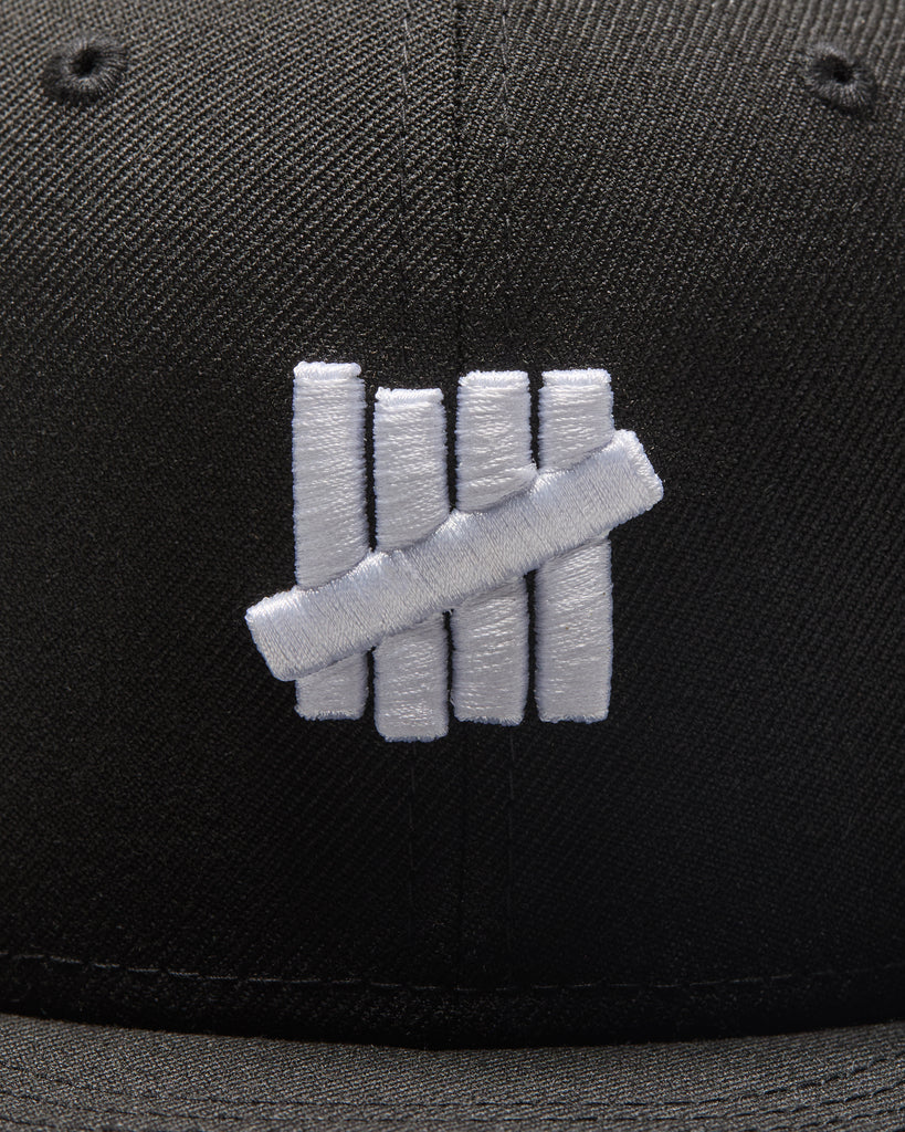 UNDEFEATED X NE WOOL ICON FITTED - BLACK