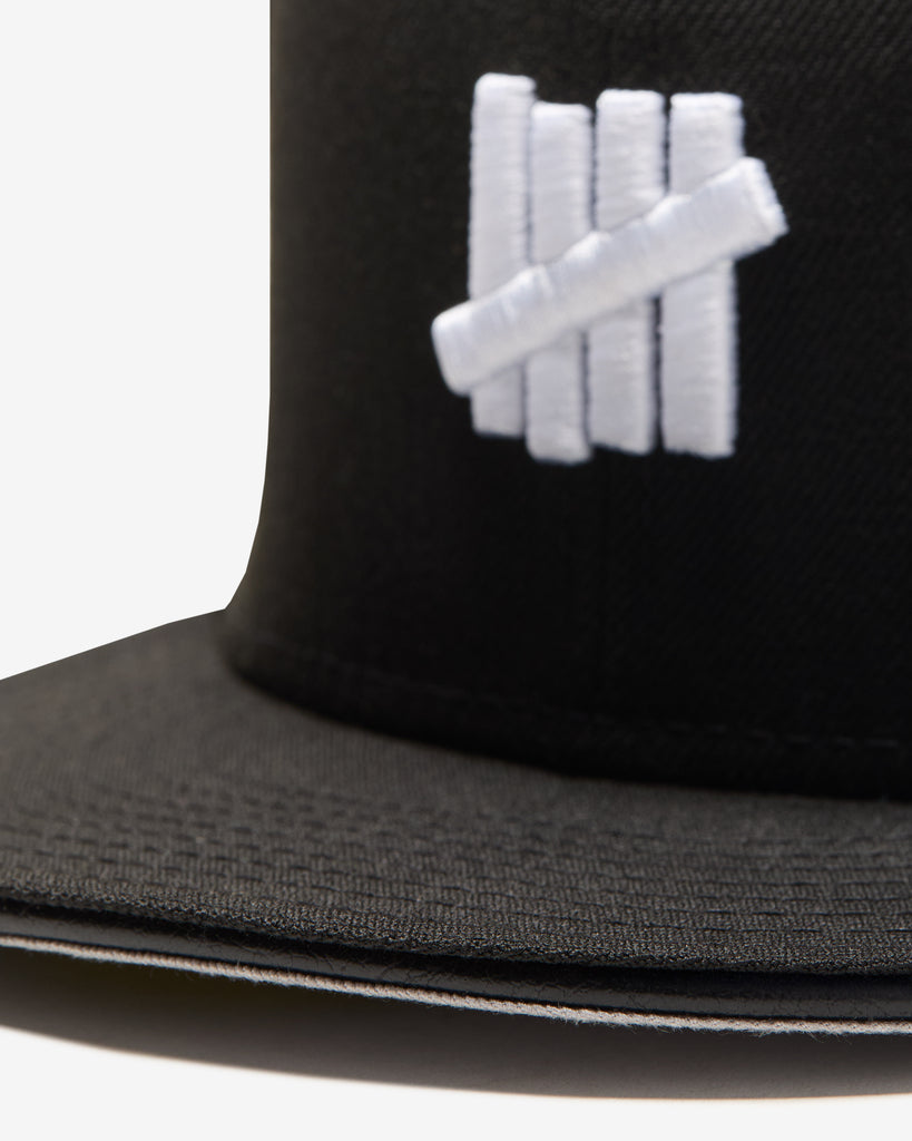 UNDEFEATED X NE WOOL ICON FITTED - BLACK