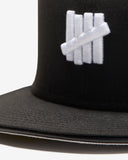 UNDEFEATED X NE WOOL ICON FITTED - BLACK