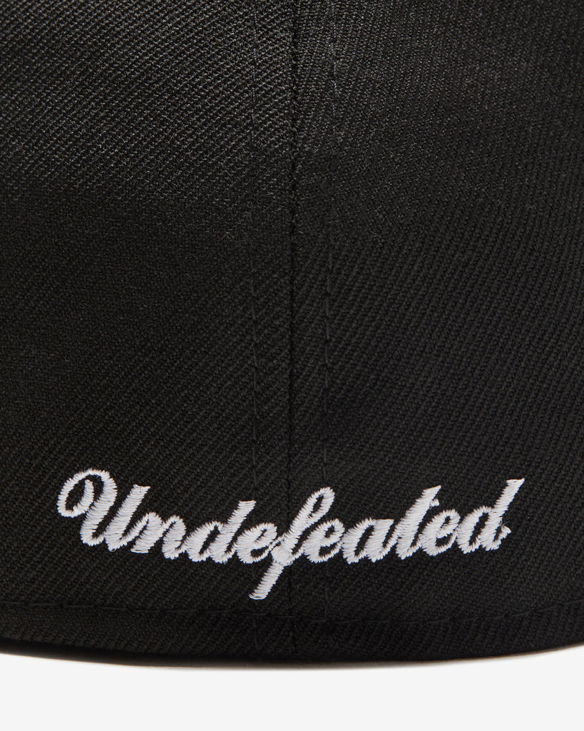 UNDEFEATED X NE WOOL ICON FITTED - BLACK