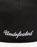 UNDEFEATED X NE WOOL ICON FITTED - BLACK
