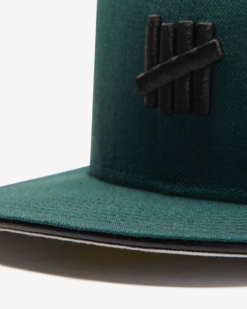 UNDEFEATED X NE WOOL ICON FITTED - GREEN