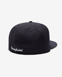 UNDEFEATED X NE WOOL ICON FITTED - NAVY