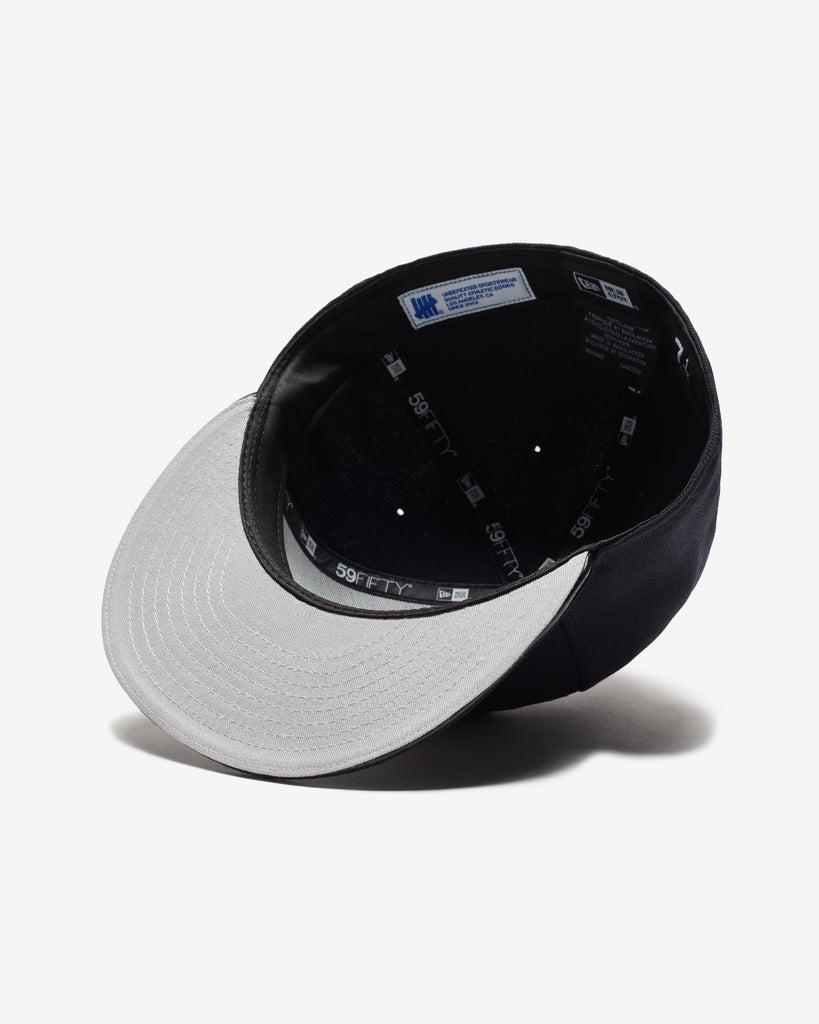 UNDEFEATED X NE WOOL ICON FITTED - NAVY